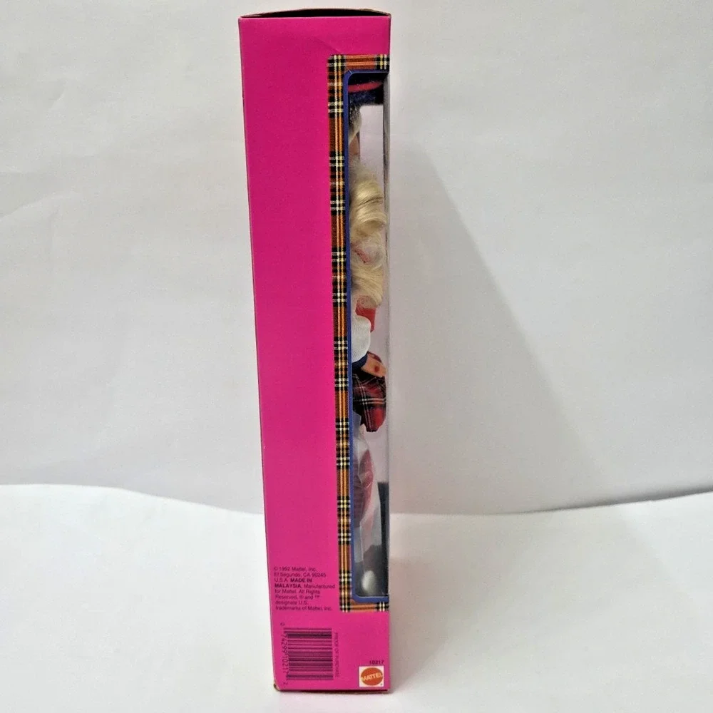 Vintage Barbie Back To School Doll 1992 Mattel New In Box Mint